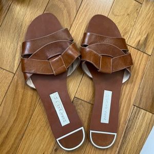 Zara brown sandals